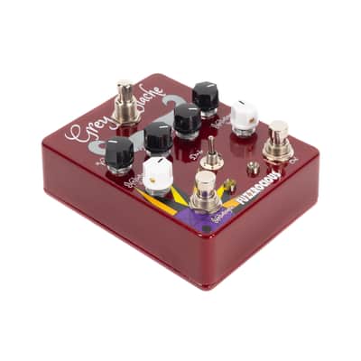 Fuzzrocious Grey Stache-Heliotropic Combo Fuzz Pedal image 5