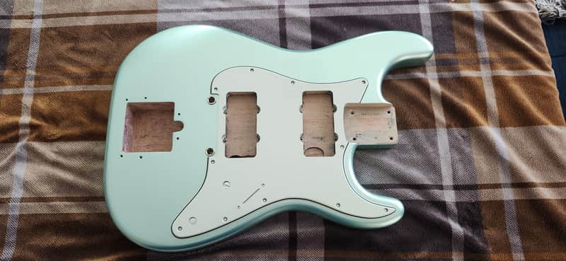 Fender Parallel Universe Jazz Strat Body 2022 Mystic Surf Green