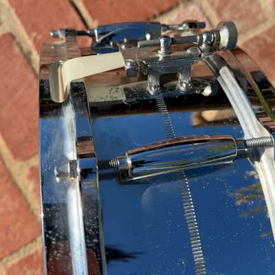 Gretsch 4160, 5x14" Mid 60s - Chrome over Brass image 8