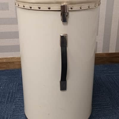 Vintage Slingerland 1970s Cannister Throne in White image 3