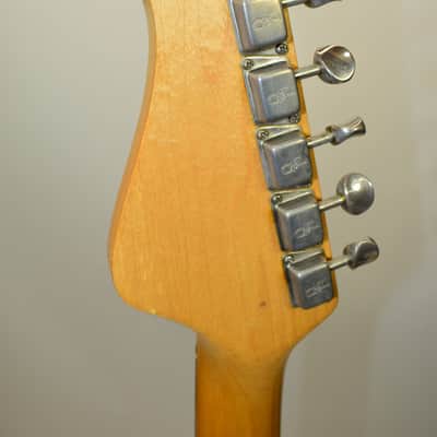 Vintage 1980's G&L F-100 Series II Electric Guitar, Transparent Blue w/ Case image 13