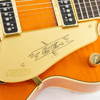 Gretsch G6120T-55 Vintage Select '55 Chet Atkins 2022 Vintage Orange Stain image 15