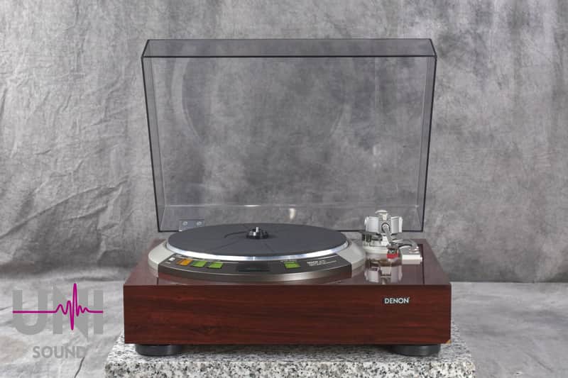 Denon DP-67L Direct Drive Record Player Turntable in Very Good Condition. image 1