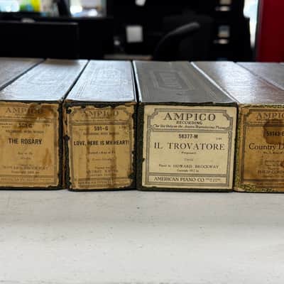 Vintage Player Piano Rolls Early 1900s Lot of 18 image 5
