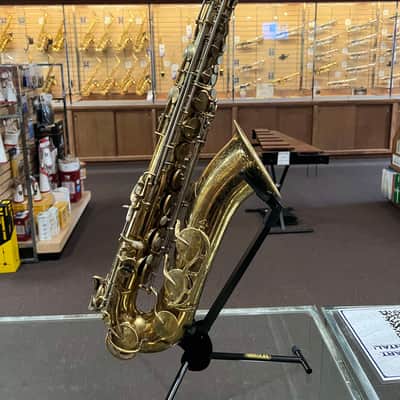 Vintage King Super 20 Full Pearl Tenor Saxophone image 1