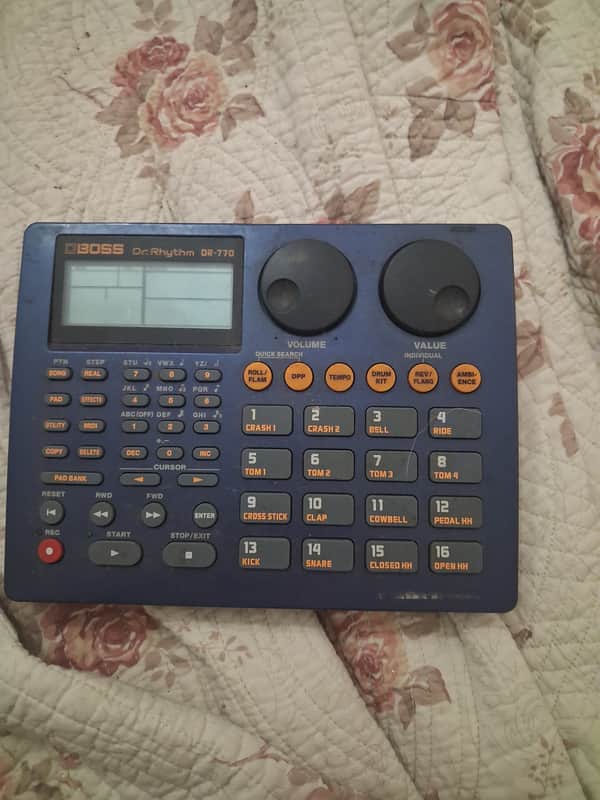 Boss DR-770 Dr. Rhythm 1999 - 2004 - Blue image 1