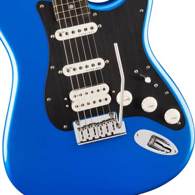 Fender American Ultra II Stratocaster HSS, Ebony Fingerboard, Noble Blue image 4
