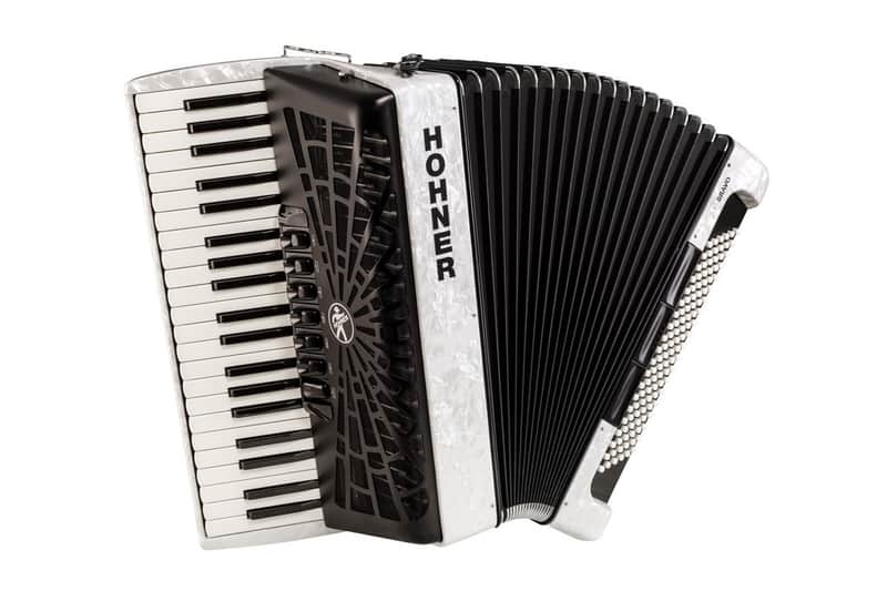 Hohner Bravo Iii 120 Bianco A16812 Silentkey
