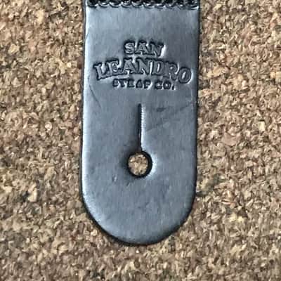 SAN LEANDRO woven nylon Ukulele STRAP new - Brown / Tan image 3