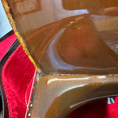 1973 Gibson J-45 Deluxe - Cherry Sunburst image 11