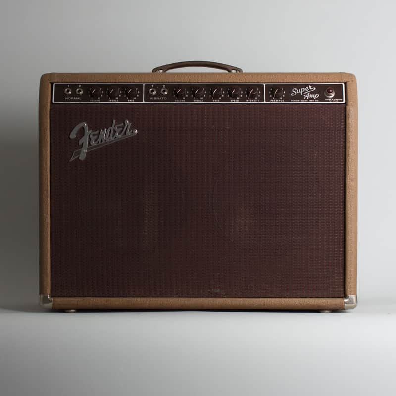 Fender  Super Amp 6G4-A Tube Amplifier (1961), ser. #03590. image 1
