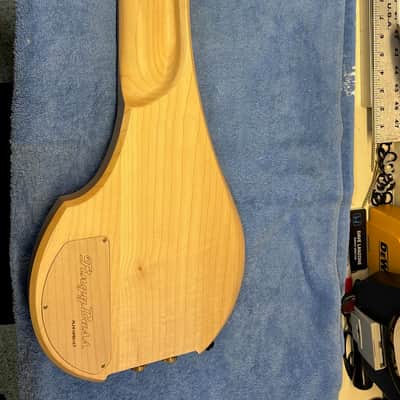 MihaDo Custom Fretless Travel Bass – 22” Scale – Handmade – Includes Spare Electronics image 4