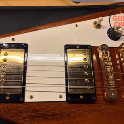 2006 Gibson Flying V ’98 Natural Gold Hardware w/ OHSC image 14