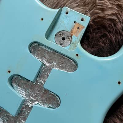 1978 Fender Stratocaster 3-Bolt Body - Sonic Blue Refin image 3
