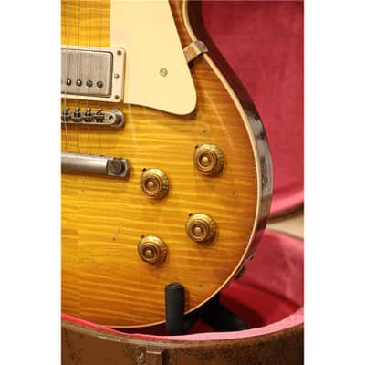 GIBSON 1959 Les Paul Golden Poppy Burst Heavy Aged image 9