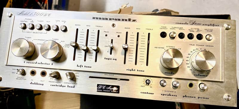 Marantz Model 1300 DC 1970's - Grey/alu