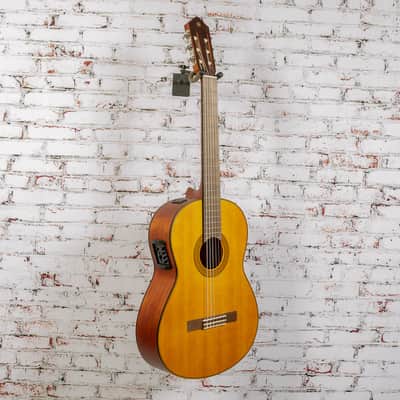 Yamaha CGX122MS Classical Acoustic-electric Guitar - Natural image 4