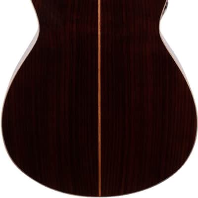 Yamaha Small Body Cutaway Acoustic Electric Guitar - Rosewood - Tobacco Brown Sunburst image 3