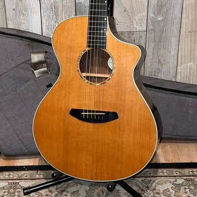 2018 USA Breedlove Premier Concert LTD Cedar/Rosewood Limited Edition Cutaway Acoustic/Electric Guitar Gloss Natural, Comes with a Pro Set up and Ships Fast! image 16