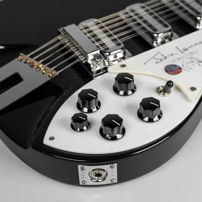 1990 Rickenbacker 355/12JL Limited Edition #670 John Lennon 12-String Jetglo W/OHSC image 17