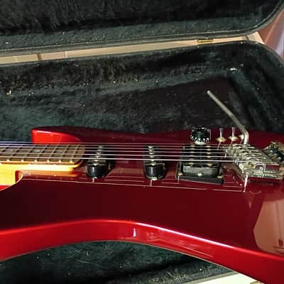 Kramer focus 6000 guitar Cherry Red 1986 Seymour Duncan pick ups Floyd Rose Tremolo image 6