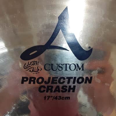 Zildjian 17" A Custom Projection Crash Cymbal 1996 - Present - Brilliant image 4