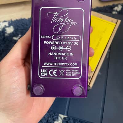 ThorpyFX The Dane MKII Peter Honore Signature Overdrive / Boost 2023 - Present - Black / Purple image 5