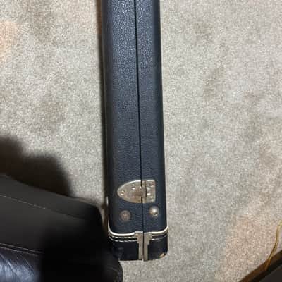 VINTAGE FENDER BASS 1965 to 1970 NO TAIL LOGO BLACK TOLEX CASE CLEAN! image 8