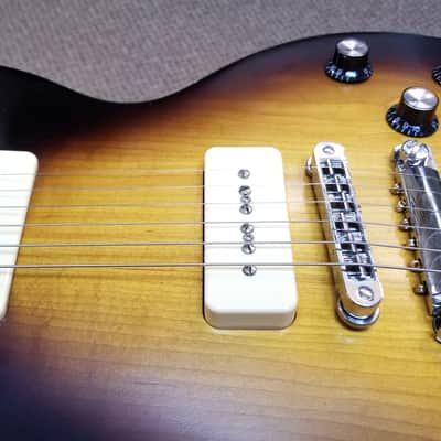 used 2013 Gibson Les Paul '50s Tribute in Satin Vintage Sunburst, Very Good Condition with OHSC image 12