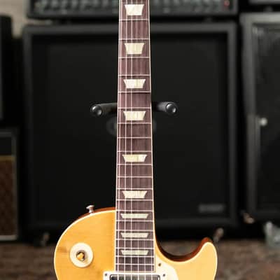 Gibson Custom Shop 1957 Les Paul Standard Murphy Lab Heavy Aged Electric Guitar - Natural with Hardshell Case image 5