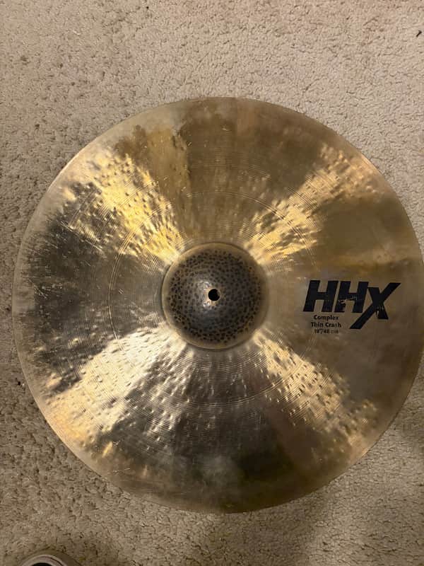 Sabian 19" HHX Complex Thin Crash Cymbal 2019 - Present - Natural image 1