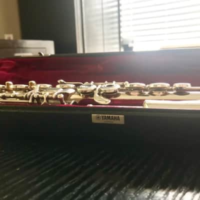 Yamaha Yamaha YFL-462 EXCELLENT Sterling Silver Flute, Open Hole, B Foot, Offset G Key Silver image 8