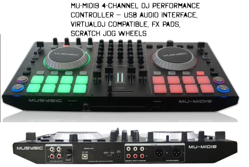 MU-MIDI9 4 CHANNELS 2025 (BRAND NEW) image 1