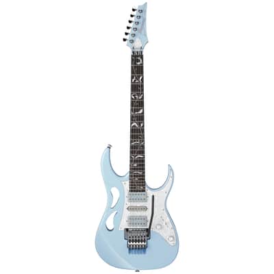 Ibanez PIA3761CBLP Steve Vai Signature Electric Guitar.. Blue Powder image 2