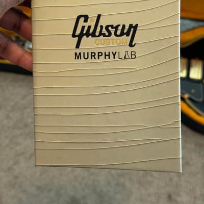 RARE Left-Handed Gibson Murphy Lab M2M ’57 Les Paul Custom Bigsby | Frampton Wiring image 12