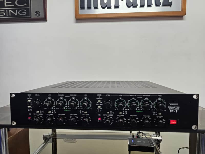 Sansui P-1 Equalizer Professional Series – 1980s Untested Serial Number 0006 image 1