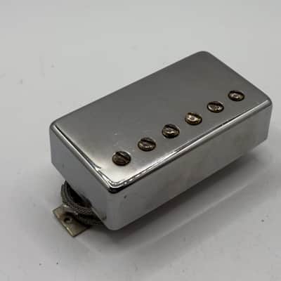 Gibson T Top Tim Shaw Humbucker Pickup Chrome Cover 1978 - Black image 6