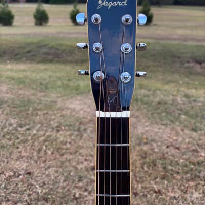 Jagard Acoustic Guitar MIJ JG 25 Early 70’s - Natural image 3