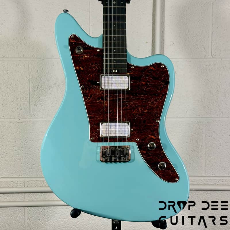 Balaguer 10th Anniversary Growler Classic Electric Guitar w/ Case - Sky Blue Gloss image 1