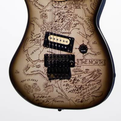 Game of Thrones Map - Kramer Guitar - Custom Restoration image 4