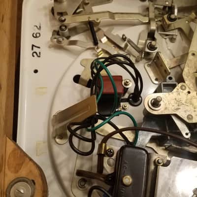 Garrard Type A Automatic Turntable 4-speed and tonearm, no headshell 1960s - Cream image 11