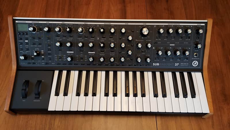 Moog Subsequent 37 Analog Synth 2017 - Present - Black image 1