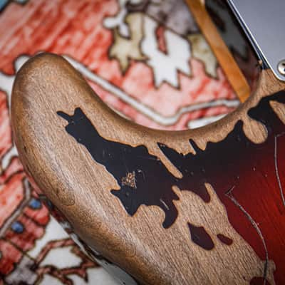 FENDER USA Custom Shop Rory Gallagher Tribute Stratocaster "3-Color Sunburst" (2023) image 24