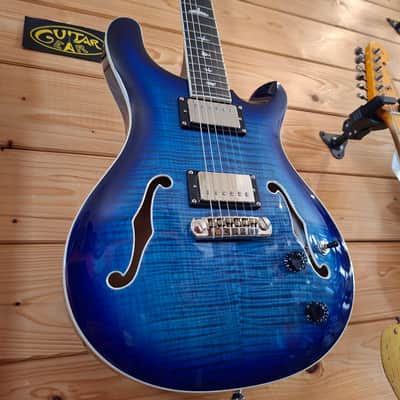 PRS SE Hollowbody II - Faded Blue Burst image 5