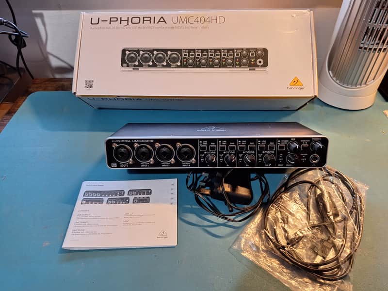 Behringer U-Phoria UMC404HD 4x4 USB Audio Interface image 1