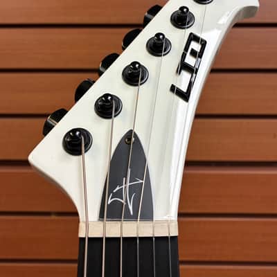 ESP LTD Snakebyte James Hetfield Signature - Snow White w/OHSC image 11