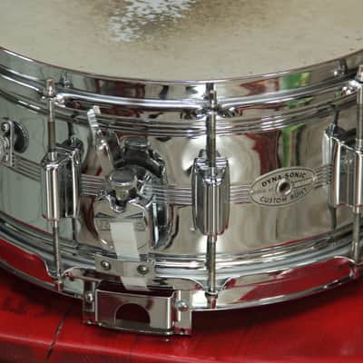 Rogers Dyna-Sonic 1963-1967  6.5x14" Brass Snare image 9