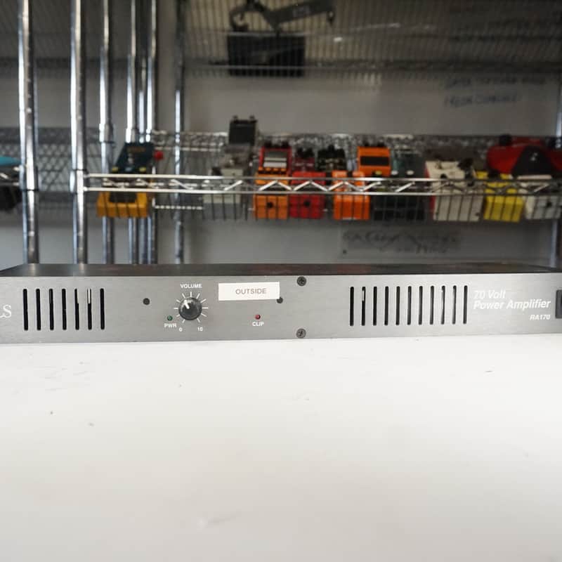 2010s Rolls RA170 70-Volt Power Amplifier Black