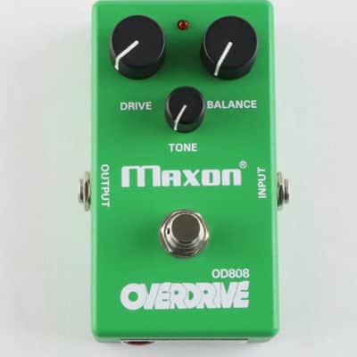 Maxon OD-808 Overdrive 2010s - Green image 1