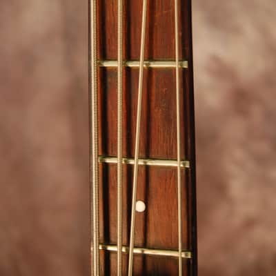 Video Demo 1967 Danelectro Coral Firefly Bass F2B4 Lipstick Pickups OrigVictoria Hardshell Case image 4